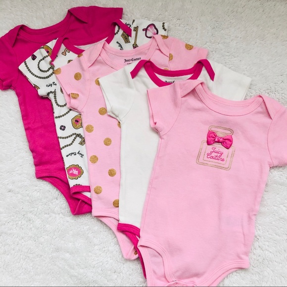 juicy couture baby girl onesies
